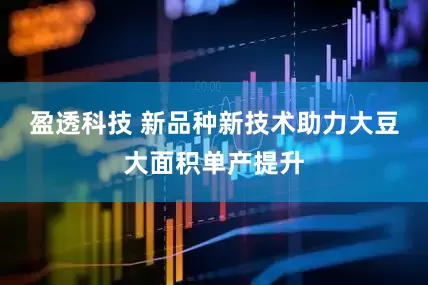 盈透科技 新品种新技术助力大豆大面积单产提升